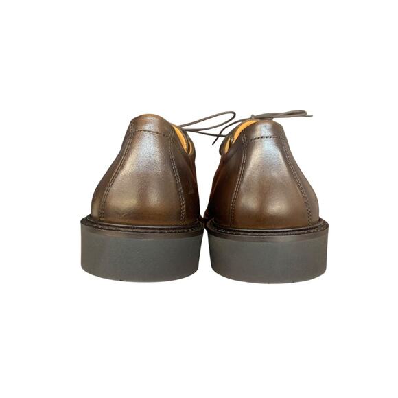 ECCO Z8159 Men's Brown Leather Metropole London Derby Shoe Size 10-10.5 M - Picture 6 of 7